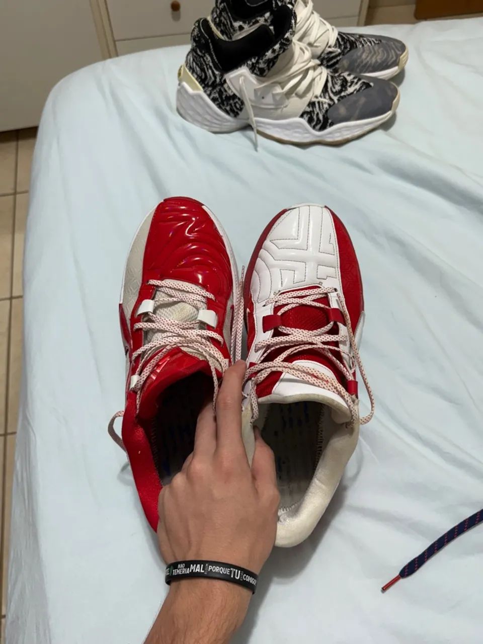 Tênis nike giannis zoom freak 5 ASW - tam. 43 (tênis de basquete ou vôlei)  - Foto 4