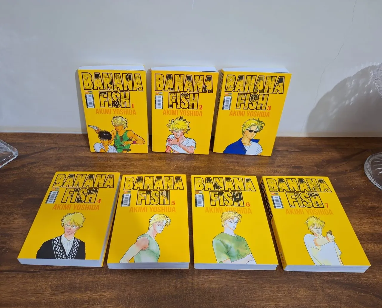 Coleção Banana Fish 1 ao 7 - Mangá