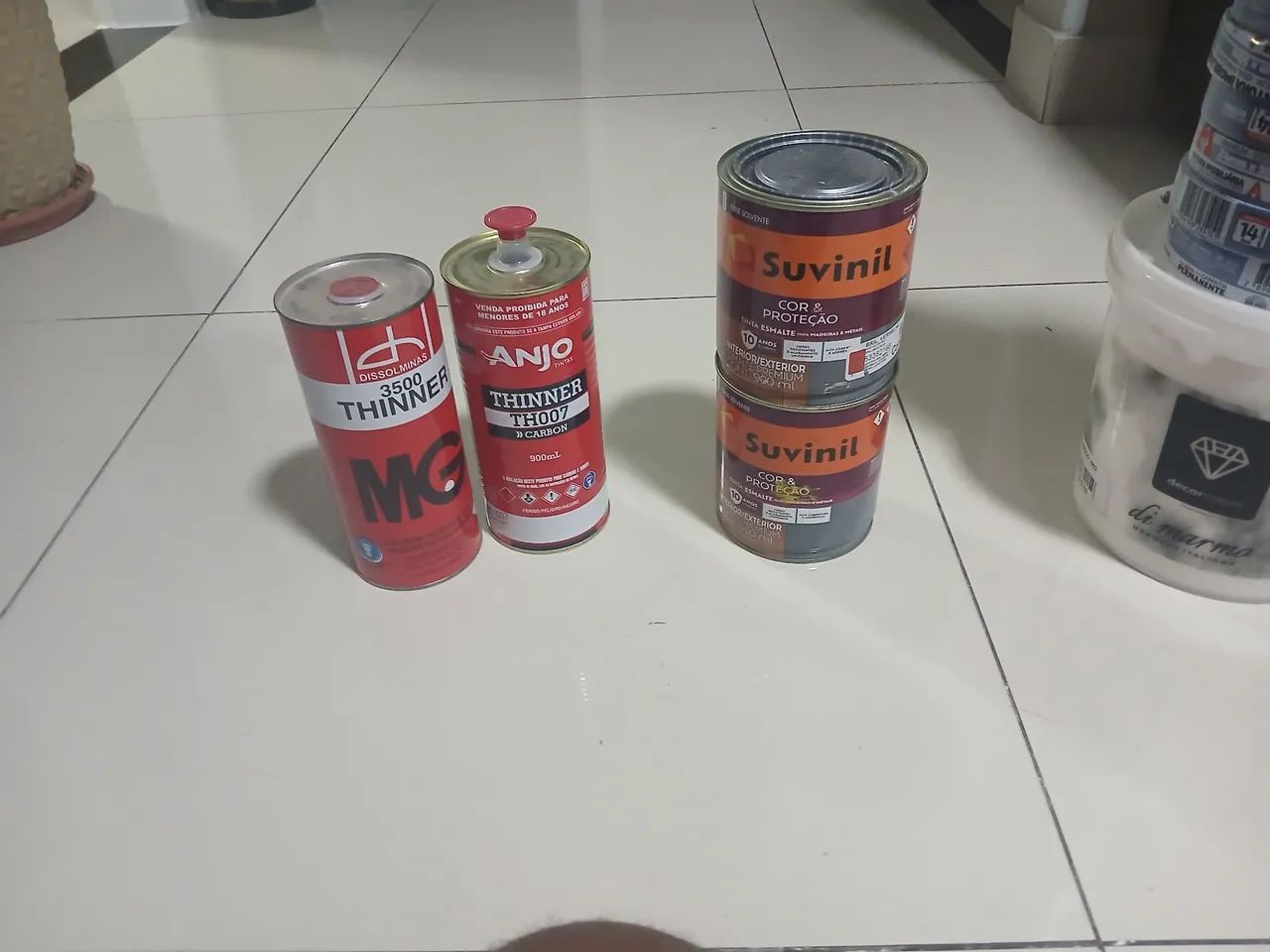 Matérias de pintura tintas e massas de efeito Interessados chamar no zap * - Foto 3