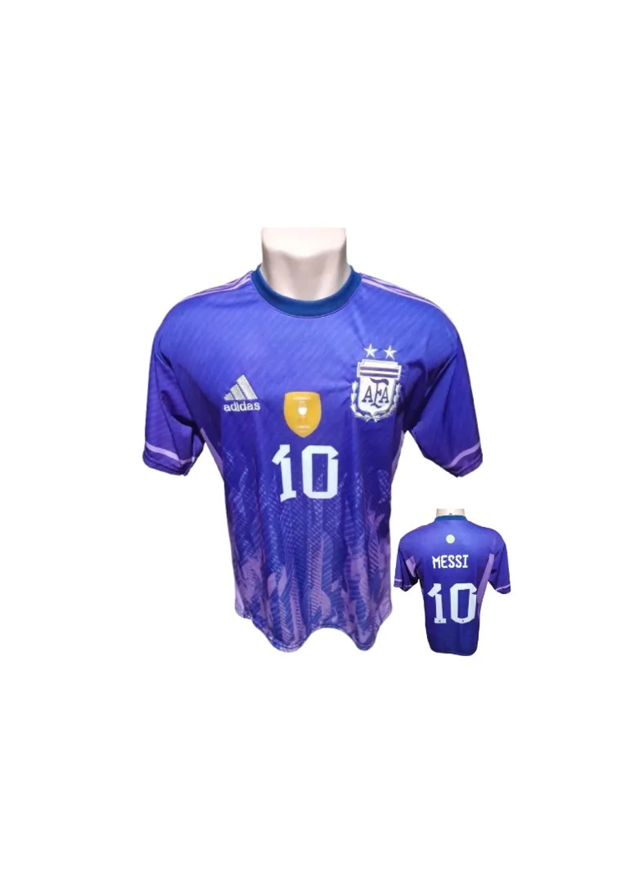 Camisa Argentina Messi #10 - Futebol
