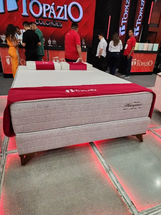 Cama Box QUEEN Hampton Topázio - Entrega grátis p/ Fortaleza