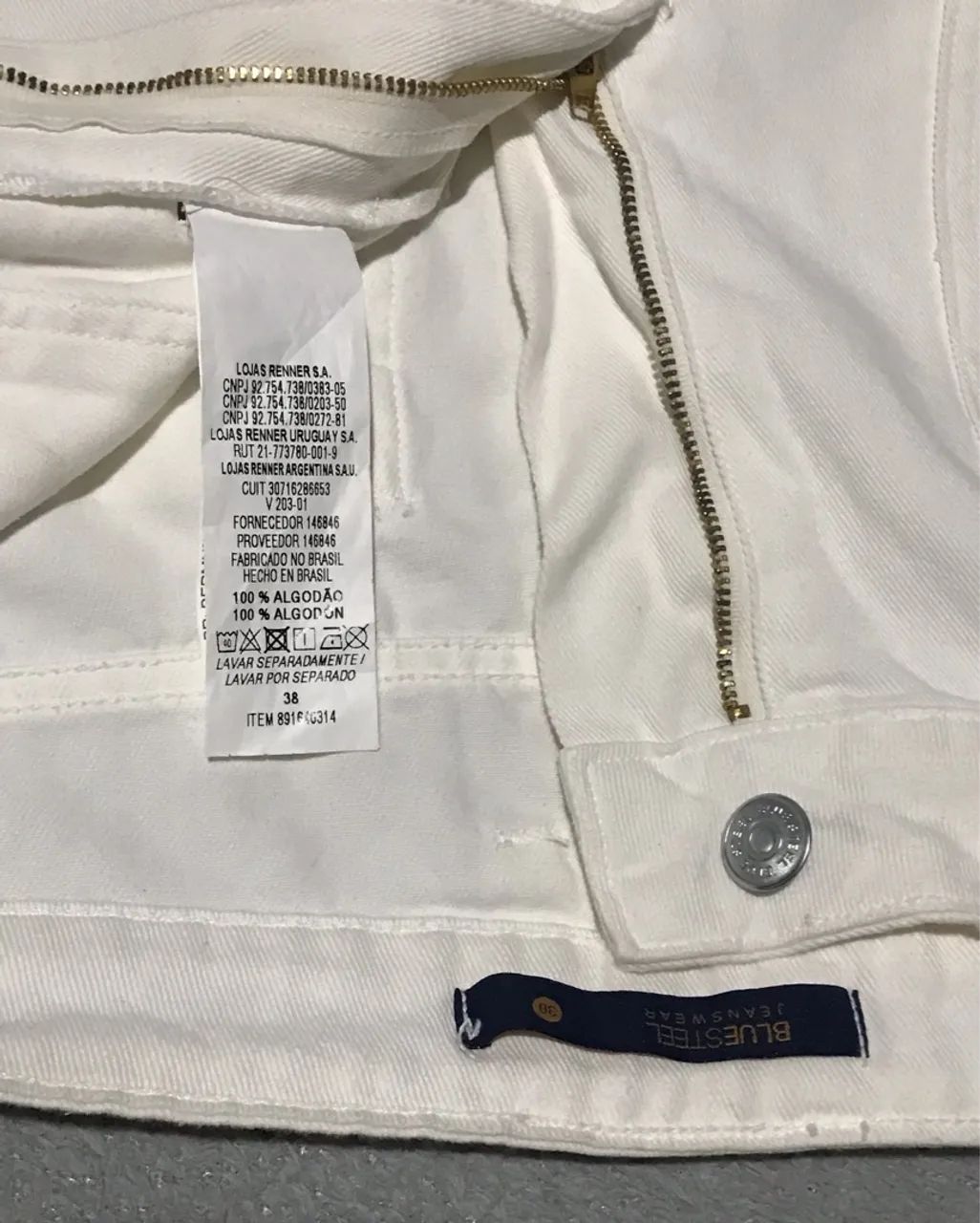 Shorts Cargo Off White - Foto 4