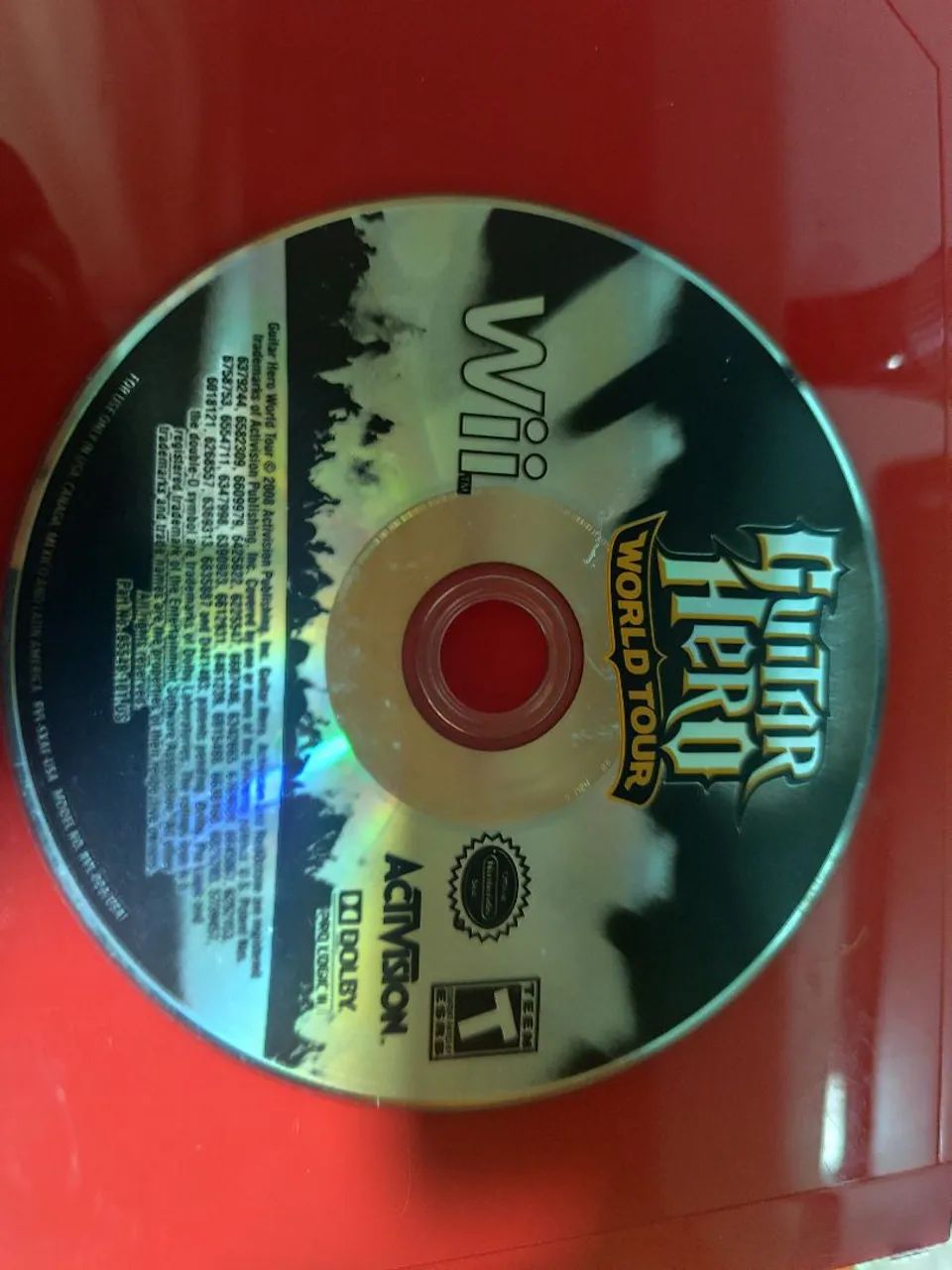 Jeu Guitar Hero World Tour Pour Nintendo Wii - Complet Avec Accessoires, En Très Bon état, Prêt à Jouer