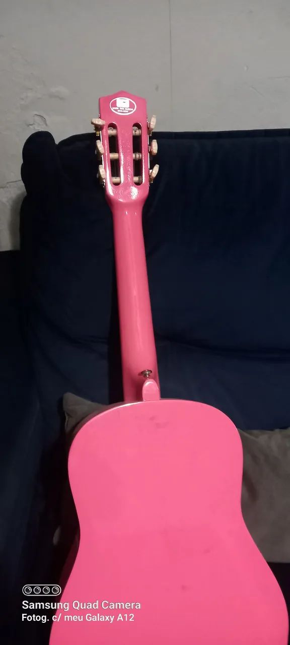 Violão Rosa -infatil - Foto 4