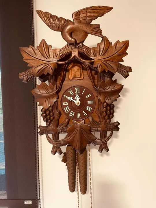 Relógio cuco - restaurado e conservado