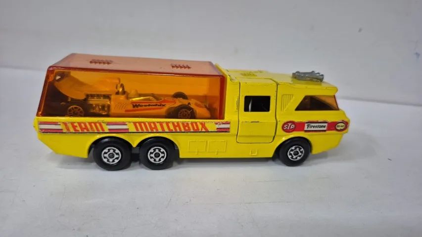 Carrinho Matchbox Superkings 1972 transporte de carro un848 - Foto 4