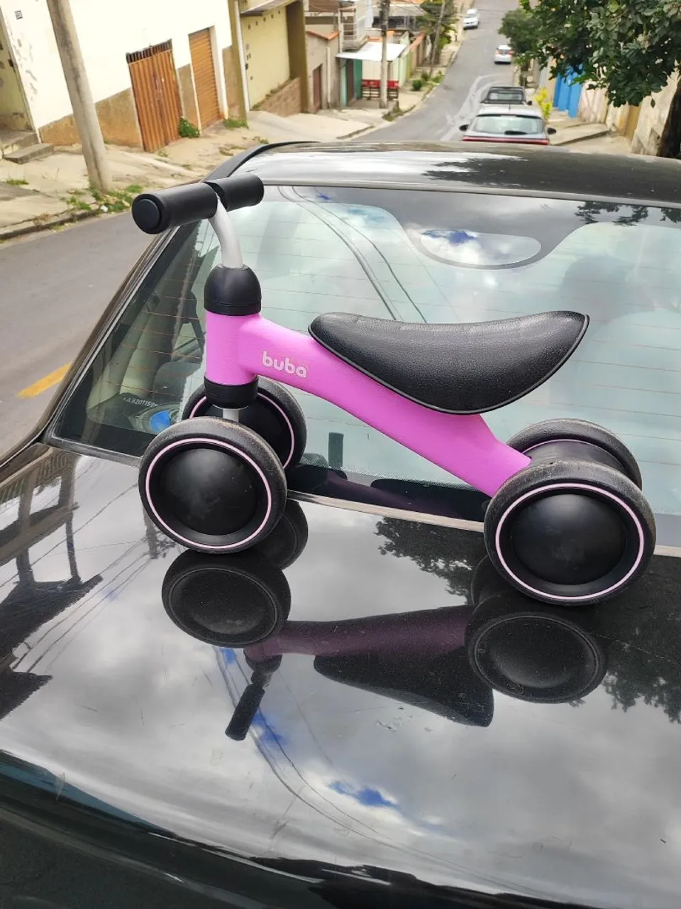 Bicicleta equilíbrio Buba - Rosa