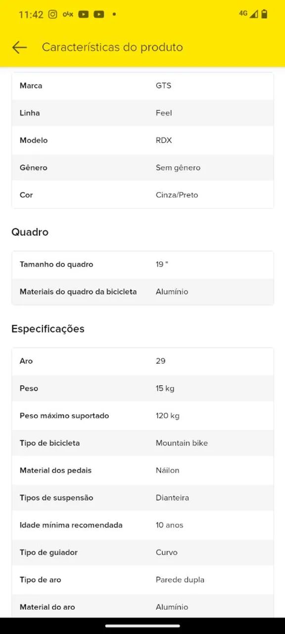 Bicicleta Scott (GTS) Mountain Bike - Foto 4