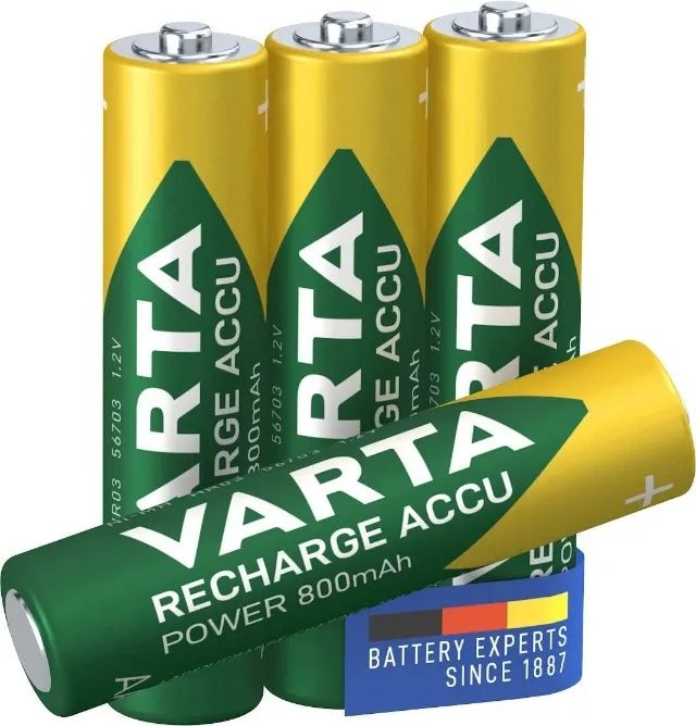 Baterias Varta 4X pilhas AA Recarregáveis ?Accu Power 2100mAh - Foto 3