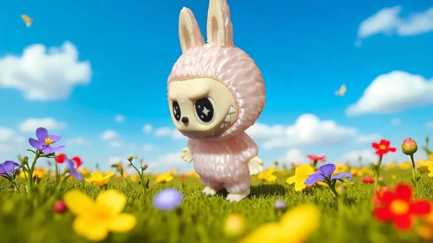 Boneco Labubu 13cm  - Foto 5