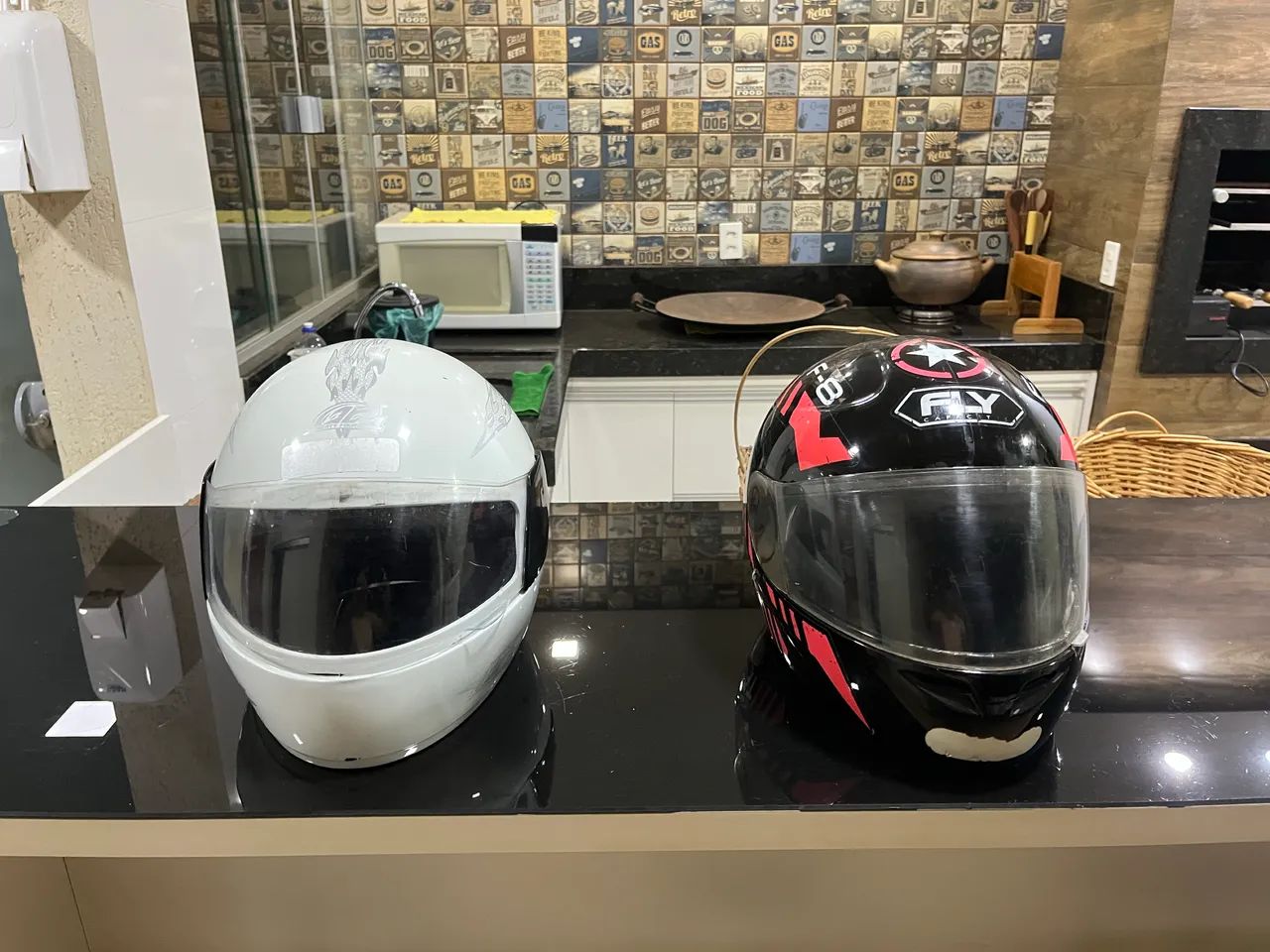 CAPACETES MOTOCICLISTA 2 UNIDADES - Foto 6