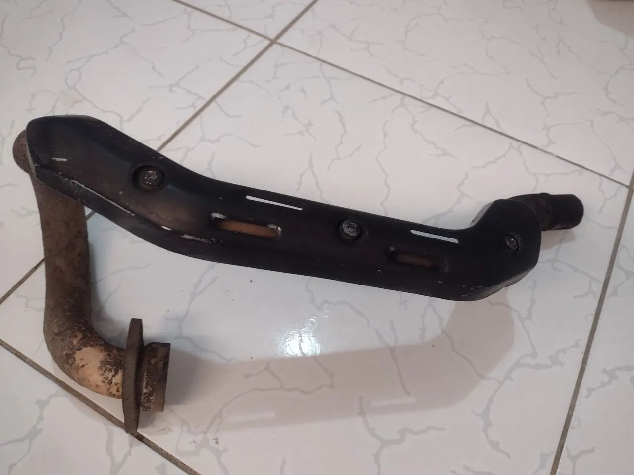Curva  Escapamento para Moto Lander 250 / Ténéré 250
