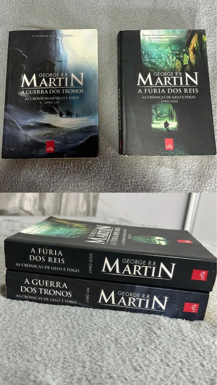 A Guerra dos Tronos e A Fúria dos Reis - George R.R. Martin