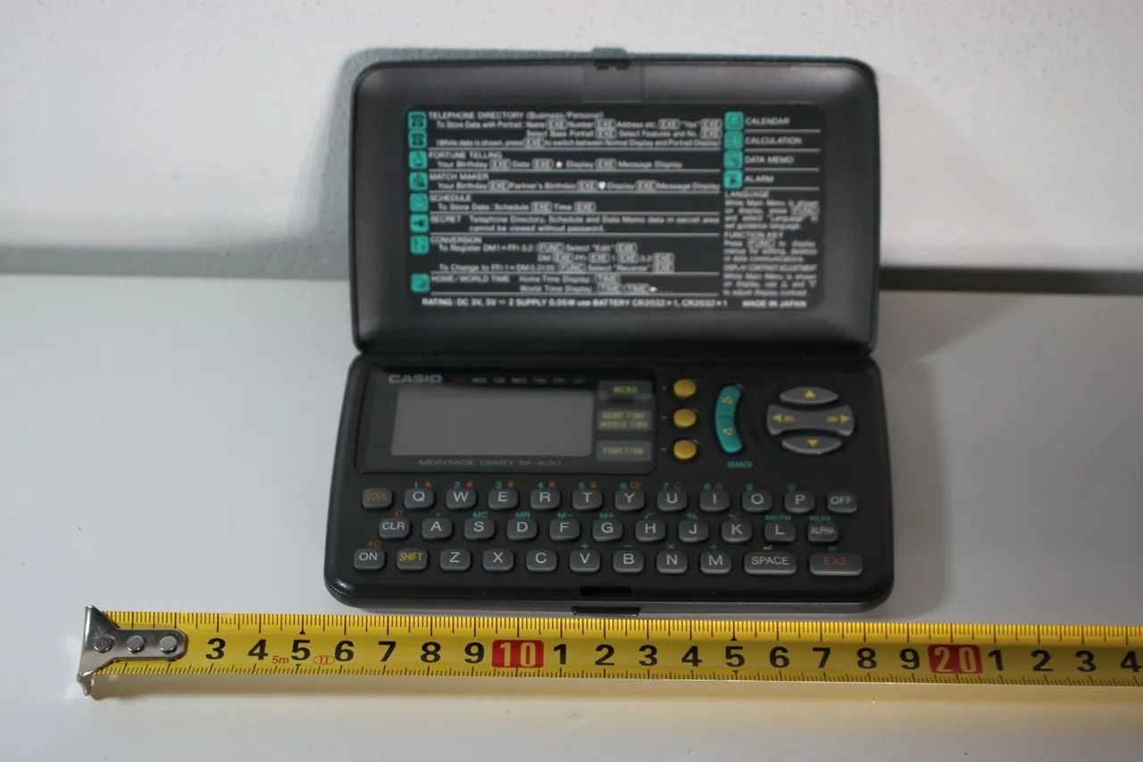 Agenda eletrônica Casio SF-A20 | testada e funcionando | anos 90 | Campinas/SP - Foto 3