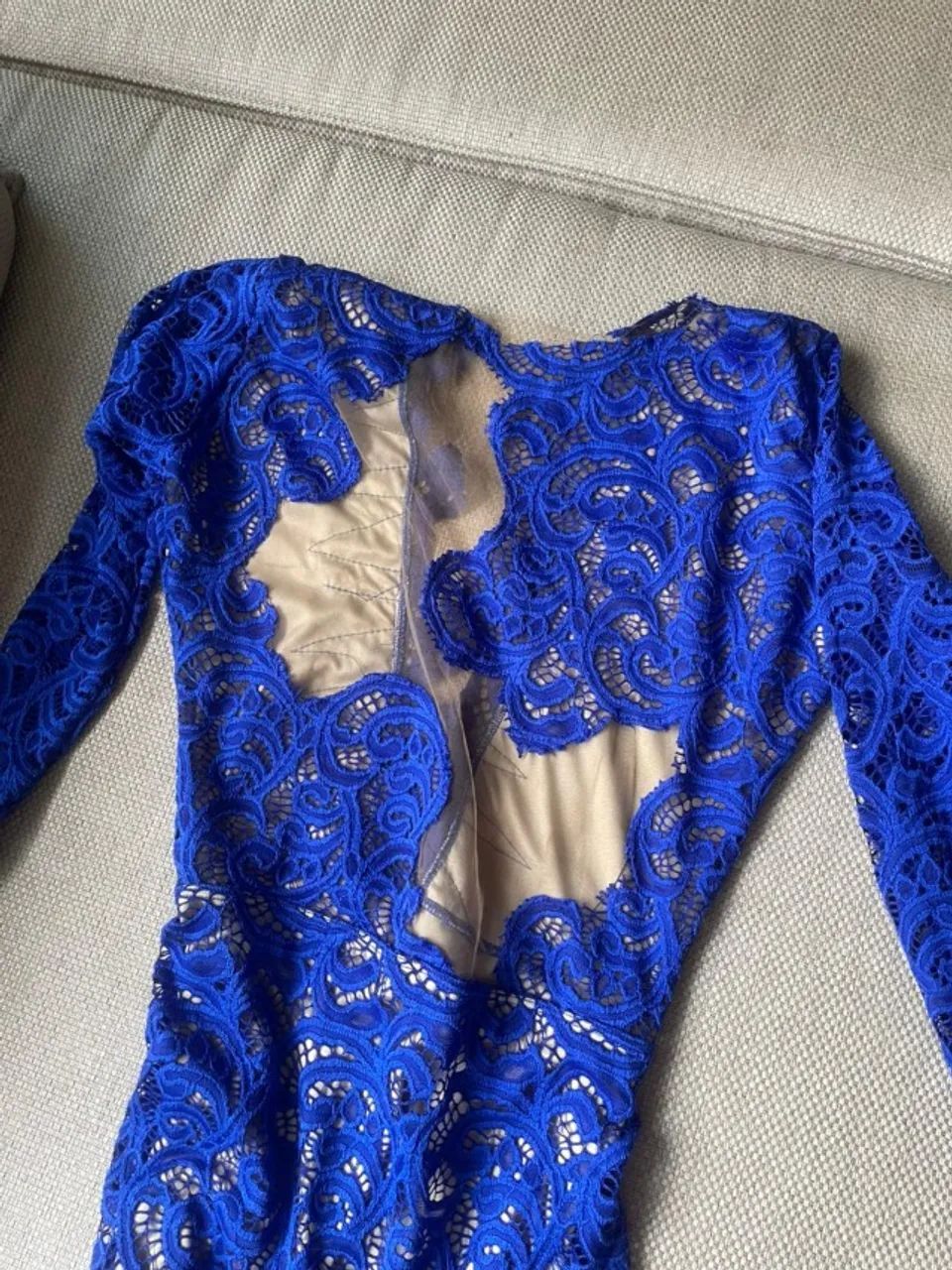 Vestido azul longo de festa  - Foto 3