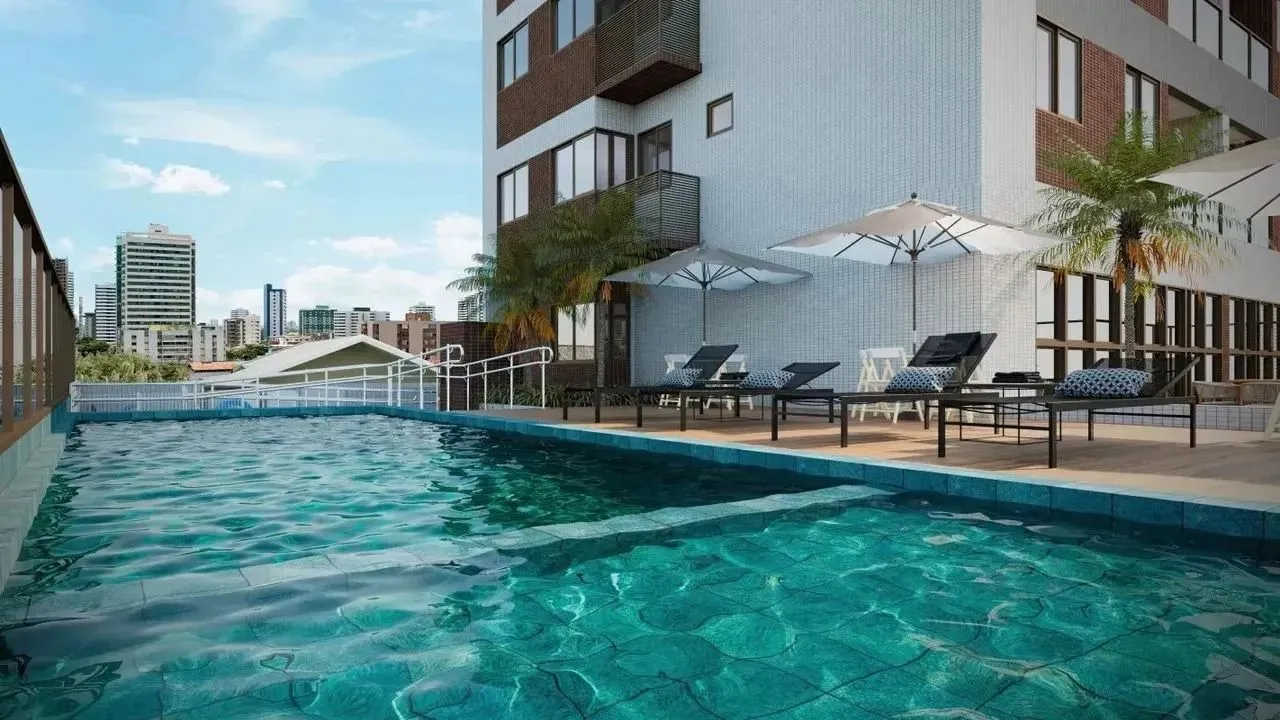 Varandas de Boa Viagem - Flats com 29m² - Lazer completo - a 10 minutos da praia de Boa Vi