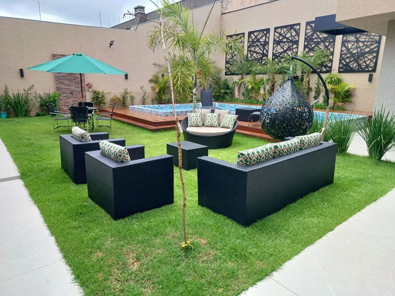 Conjunto de Sofá e Poltronas para Área Externa - Foto 2