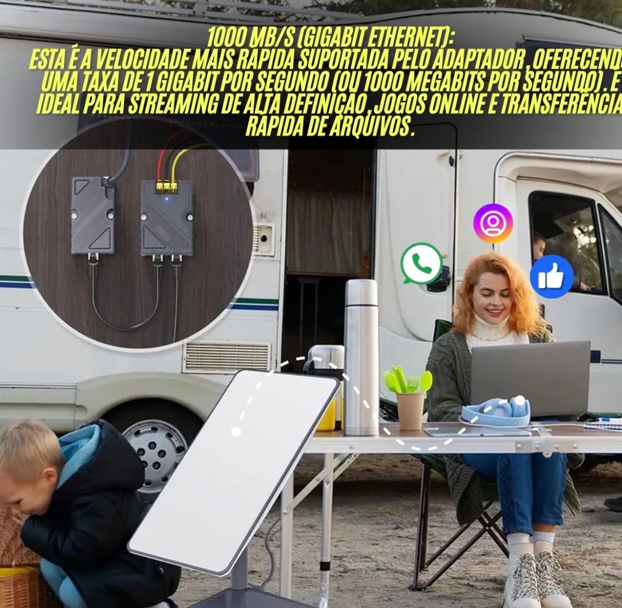 12V Adapter for Starlink Gen2.64317906004611120