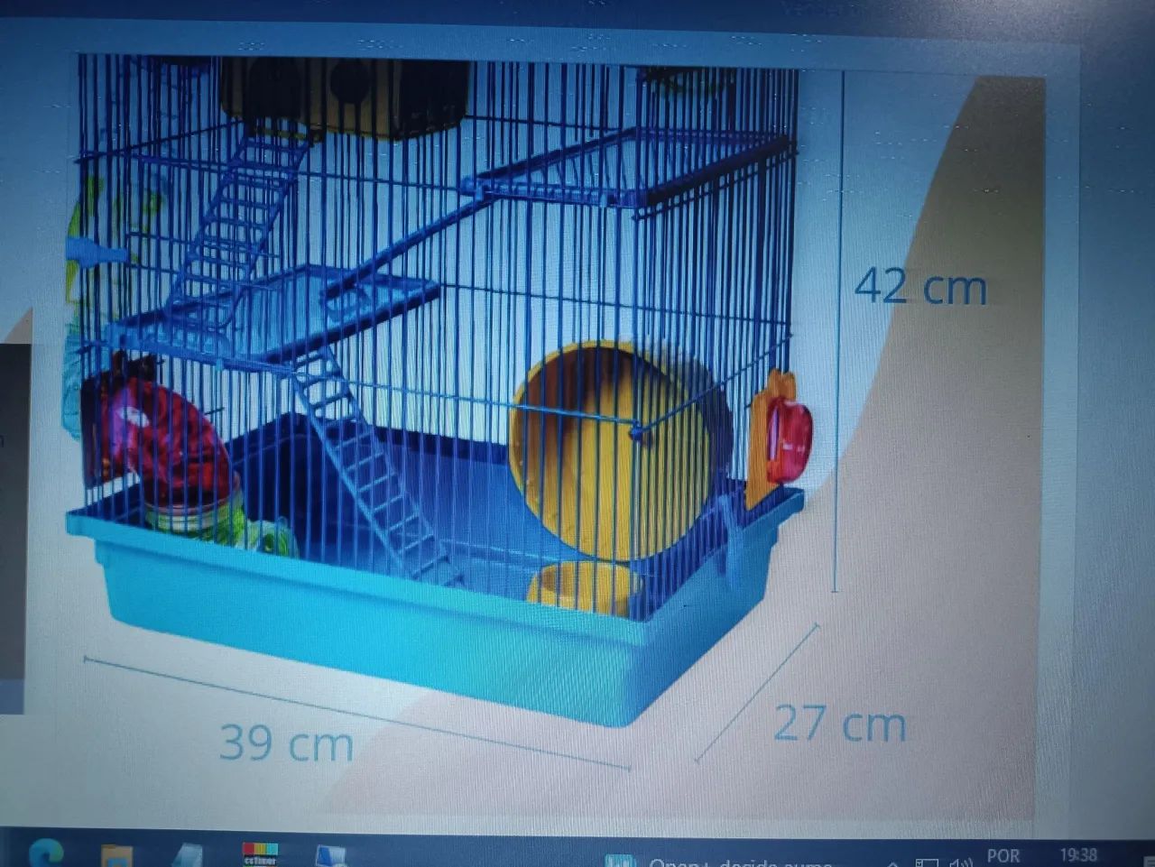 Gaiola para Hamster 3 andares - Foto 5