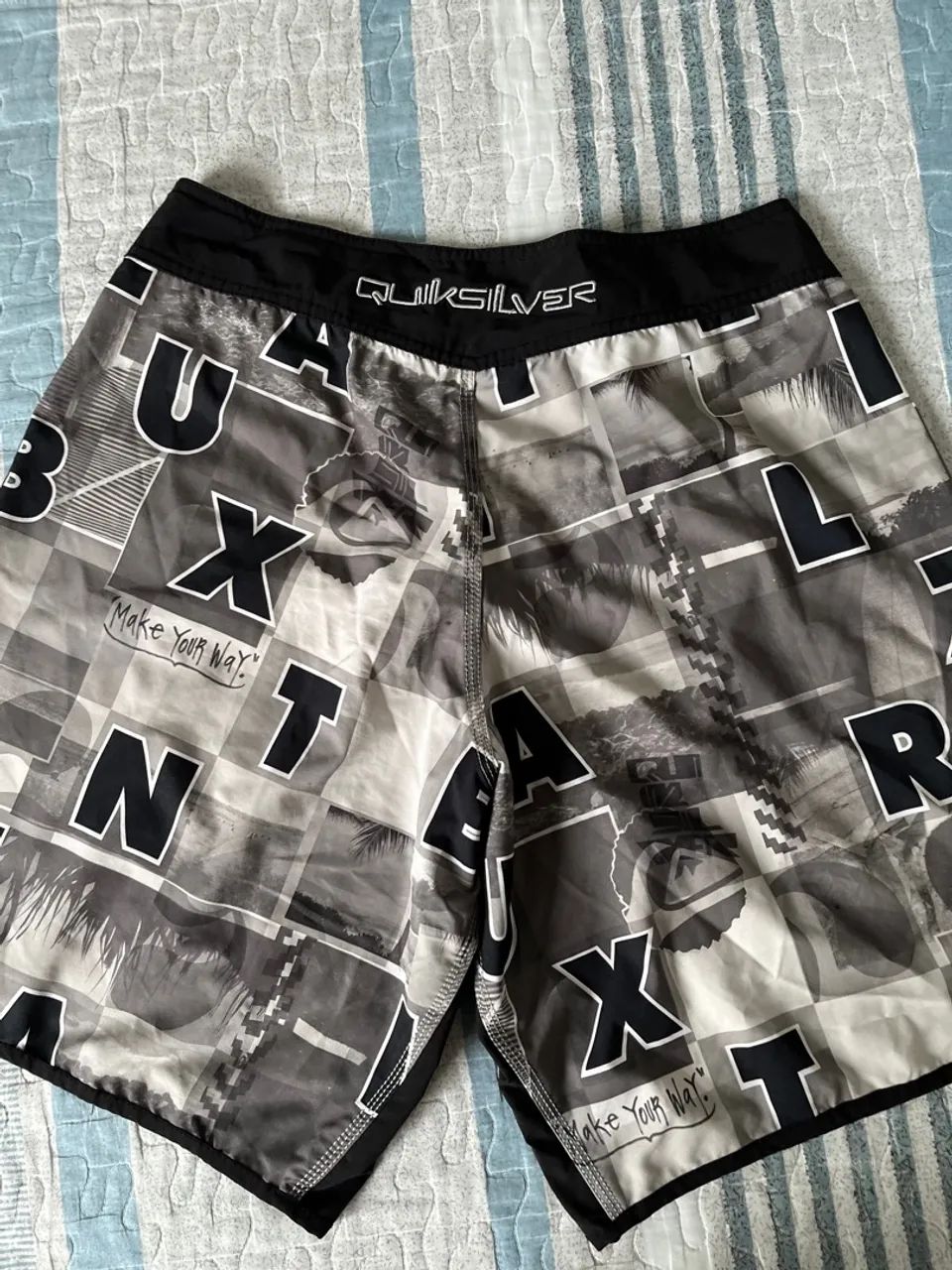 Bermuda Quiksilver Masculina tam M - Foto 2