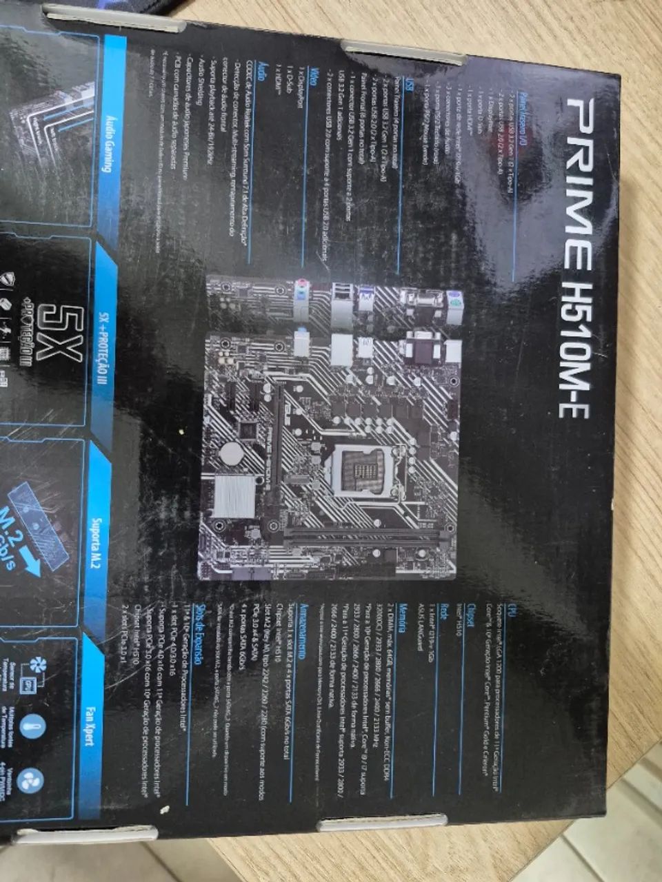 Placa Mãe Asus H510M-E Lacrada - Foto 4