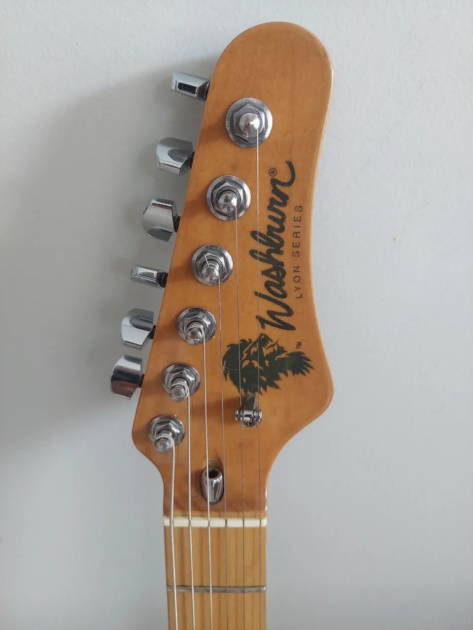 Guitarra Washburn Lyon Series, relíquia.