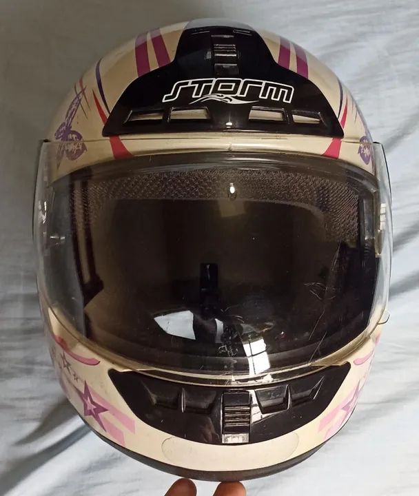 Capacete Feminino Tamanho 61