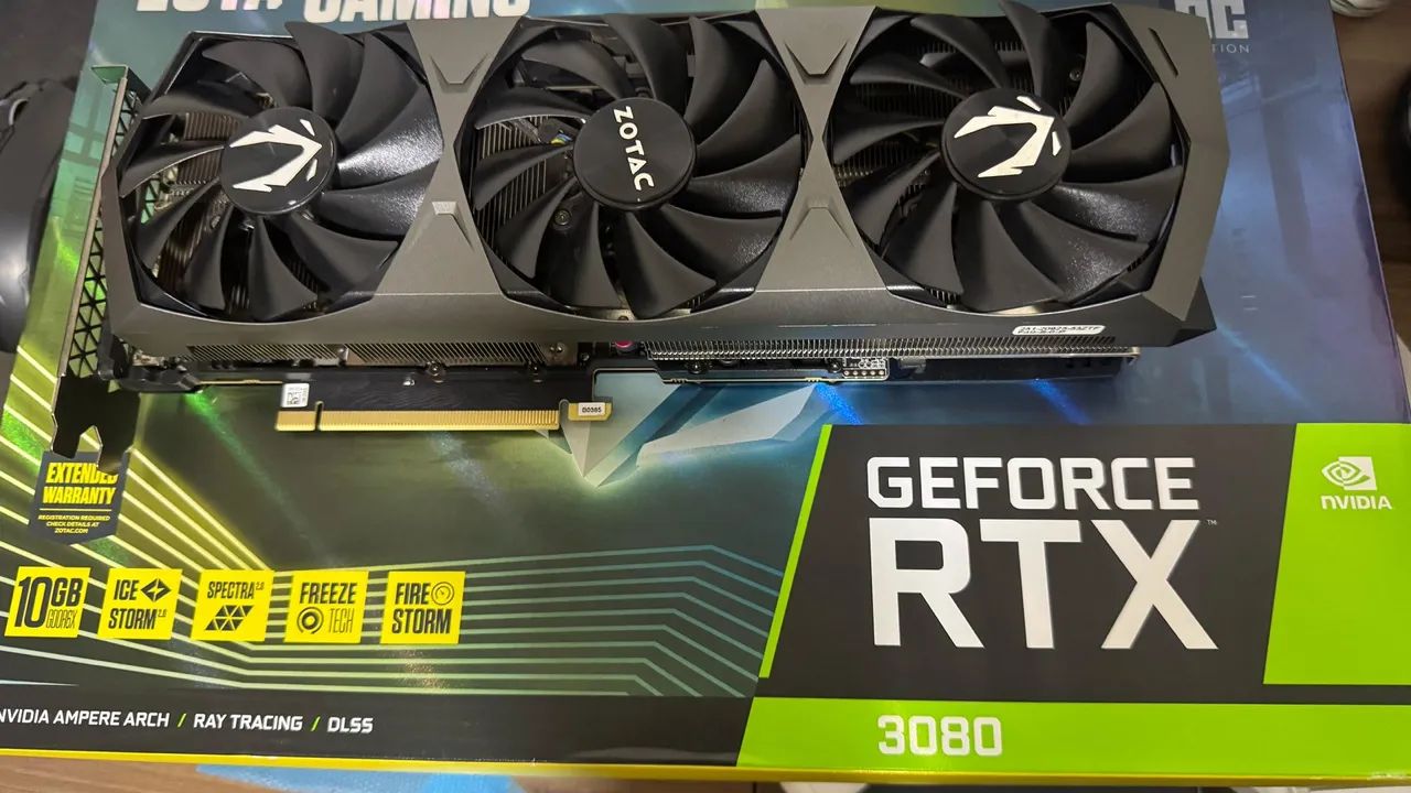 Placa de Vídeo ZOTAC GeForce RTX 3080