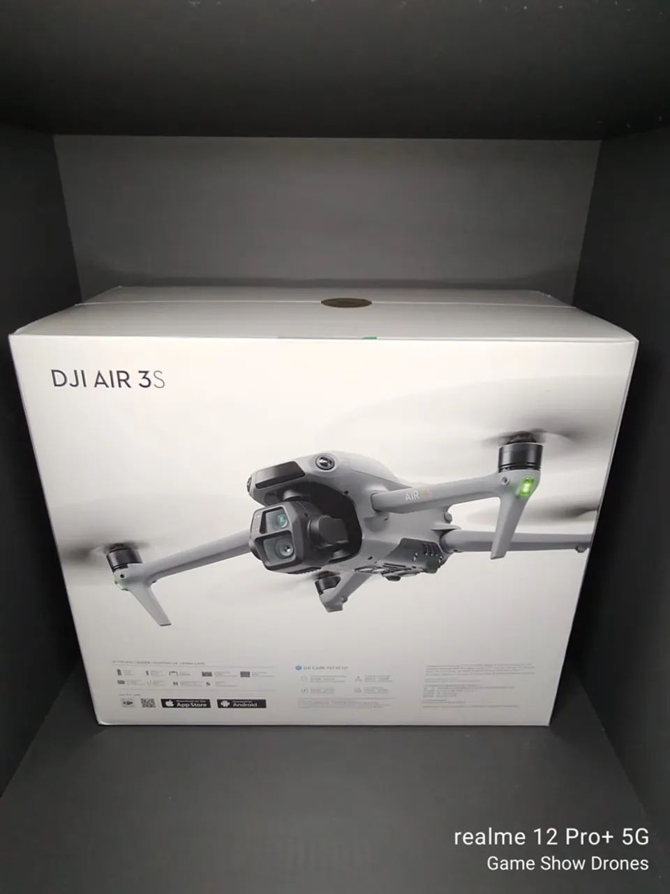 Drone Dji Air 3S combo Flymore - lacrado - Nota Fiscal  - Foto 2