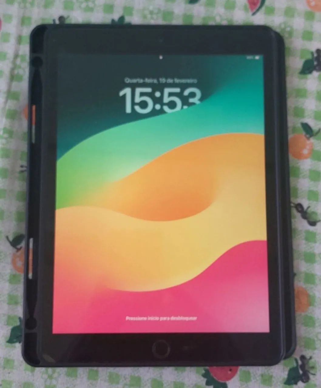 iPad 8 32GB com Apple Pencil e Carregador - Foto 4