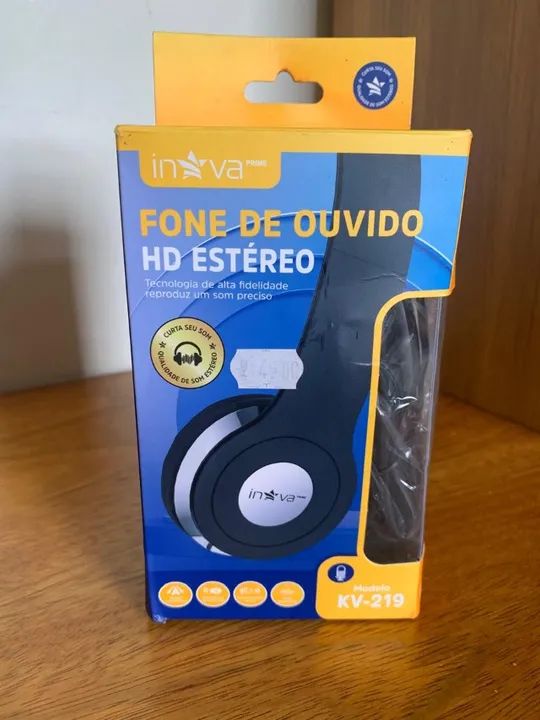 Fone de Ouvido Com Microfone Estéreo - Excelente Custo-Benefício!