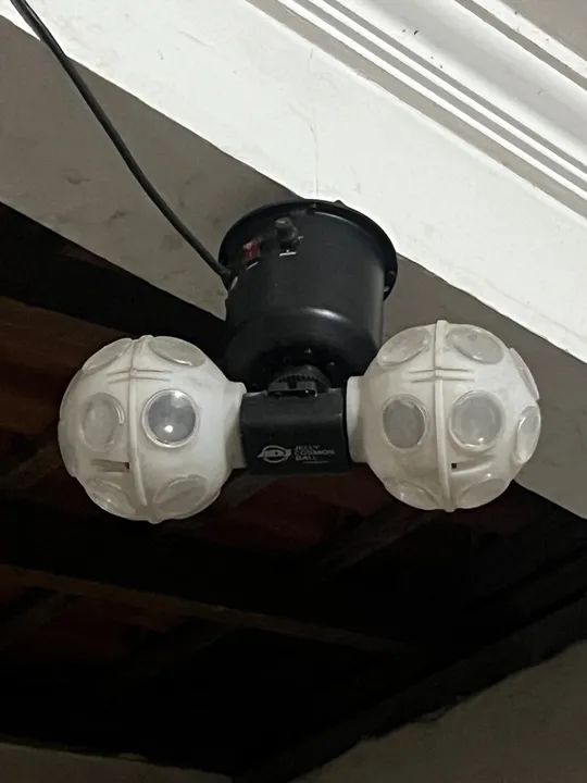 Globo giratório com luz led