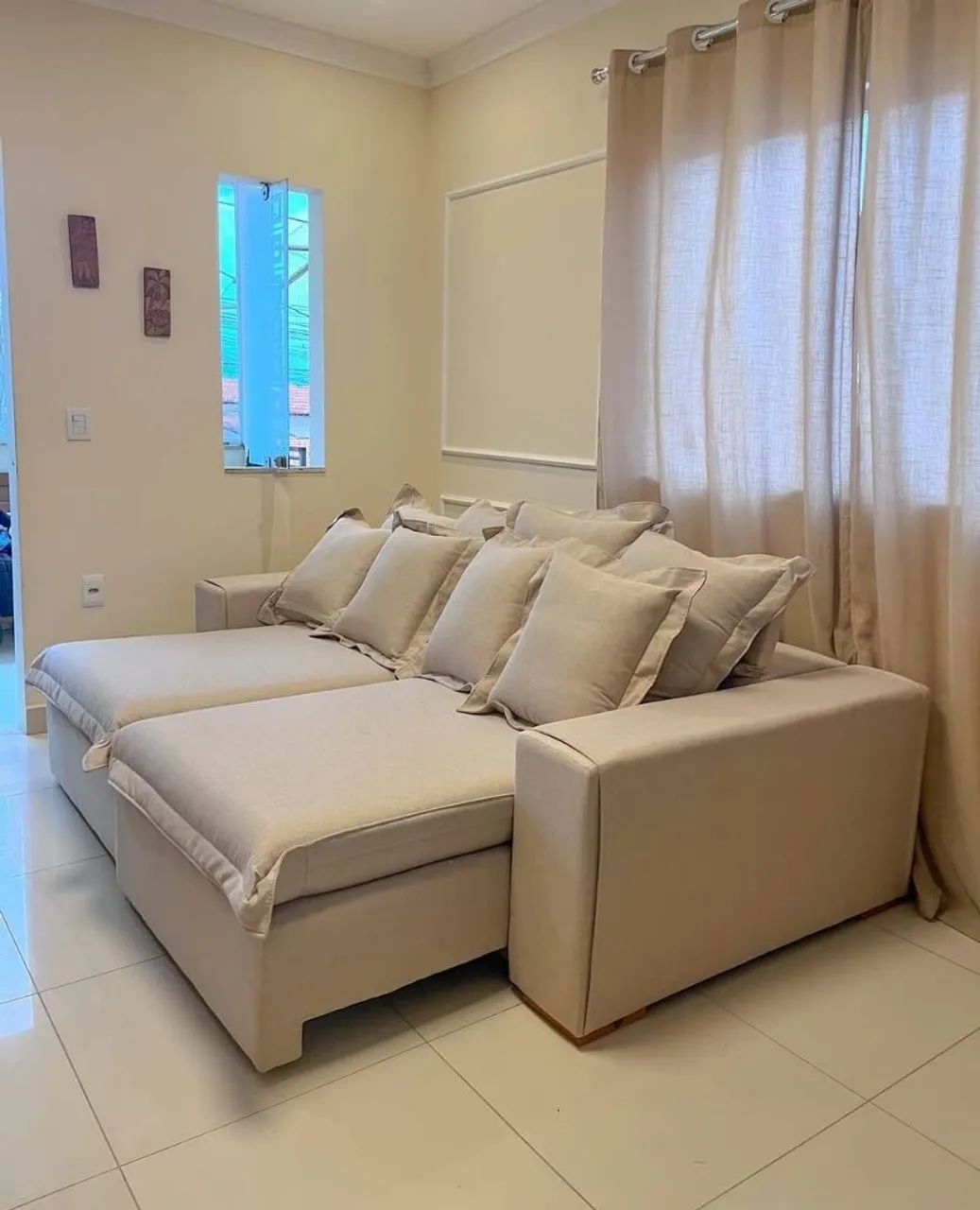 Sofá Retrátil e Reclinável Tamanho 2,50 Abertura 180 - Foto 3