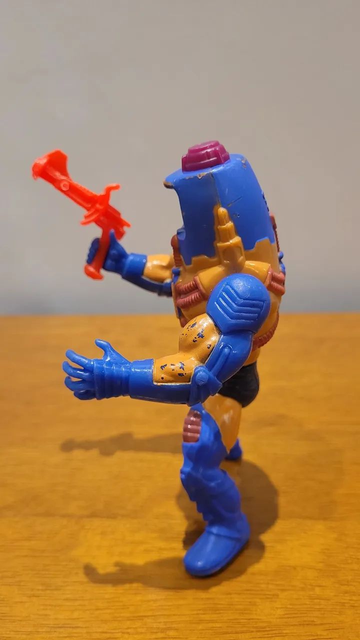 BONECO MULTIFACES HE MAN ANOS 80 MATTEL COMPLETO - Foto 3