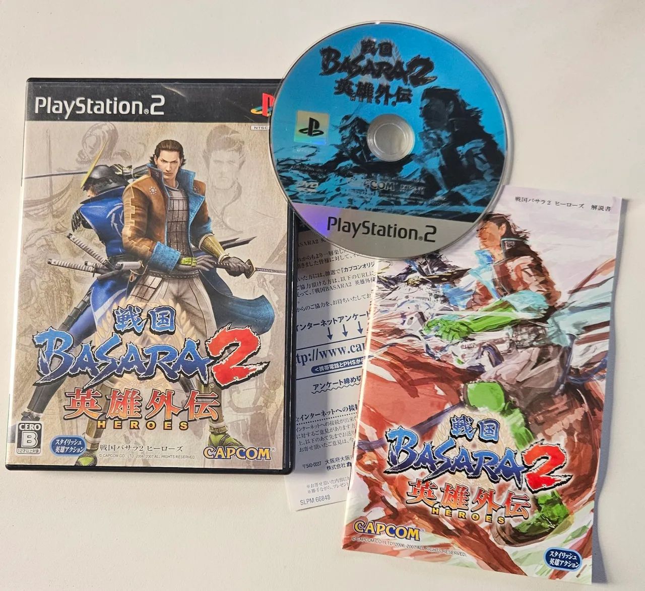 Basara Heroes ps2 original japones usado