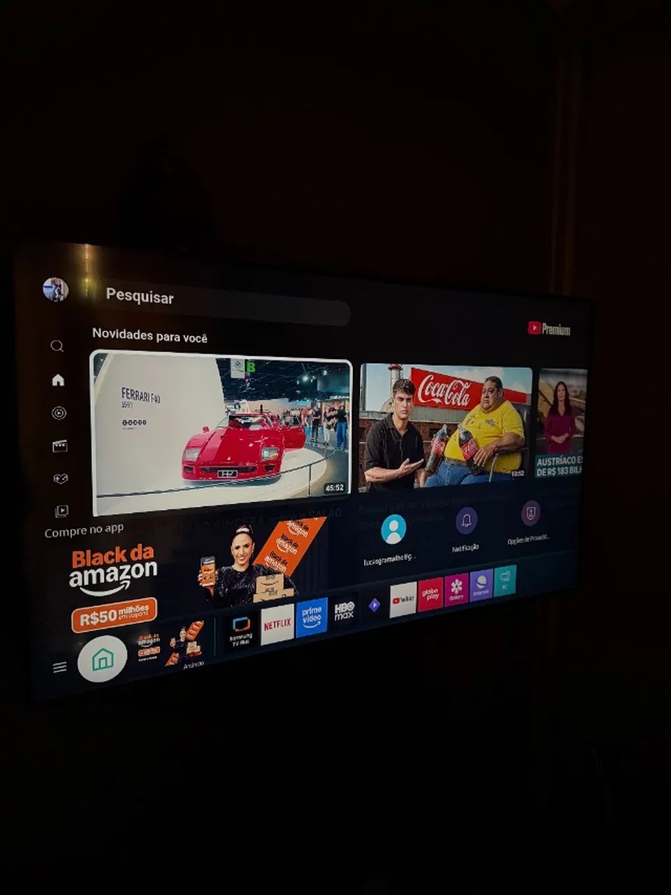 TV Samsung 4k 50' Crystal UHD 7Series TU7000 - Foto 2