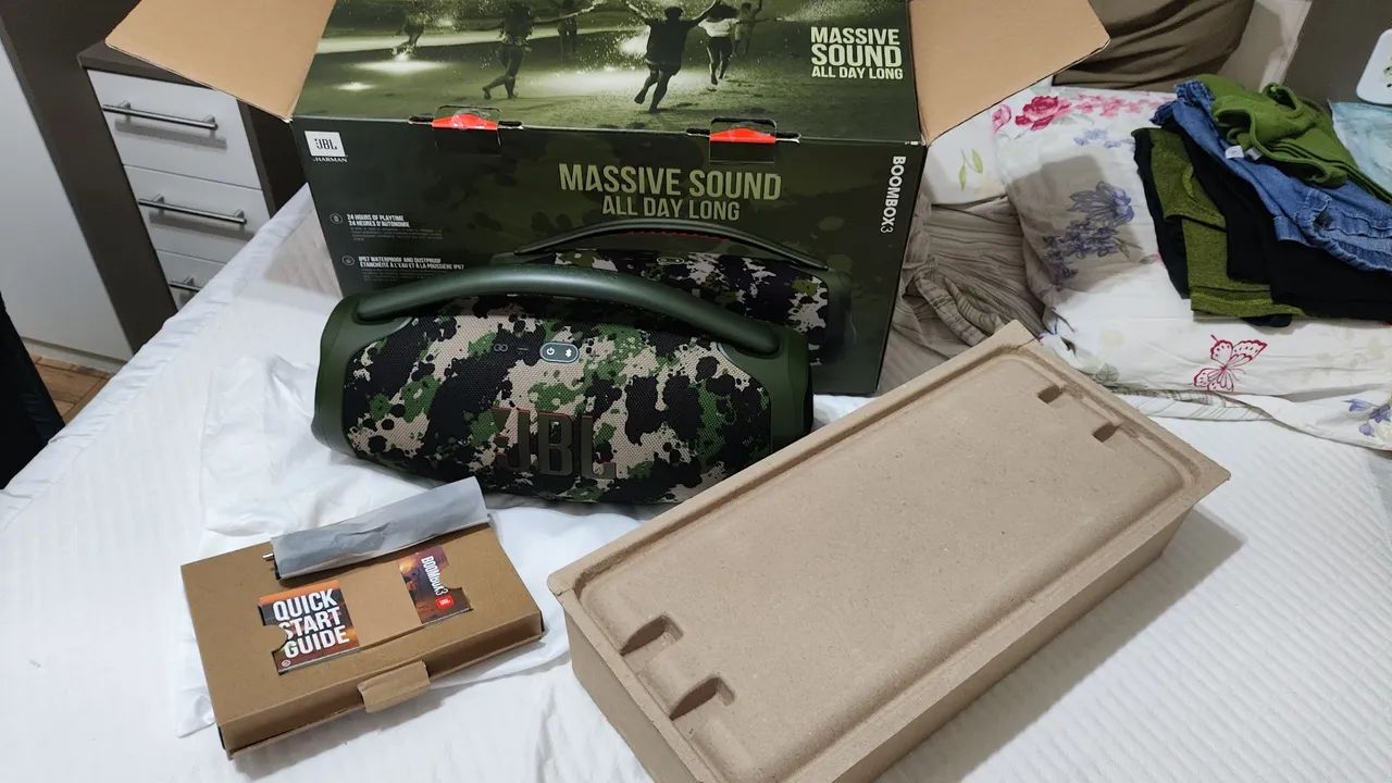Caixa de Som JBL Boombox 3 - Camuflada  - Foto 5