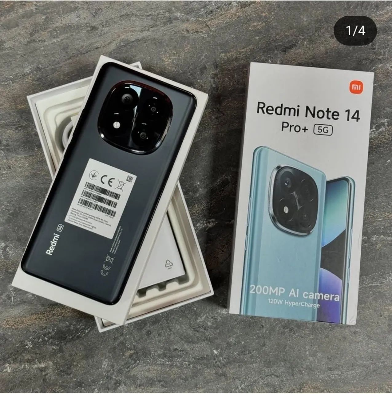 Celular Redmi Note 14 Pro Plus (5G) 256GB +08GB RAM Global Garantia Entregamos Preto Azul 