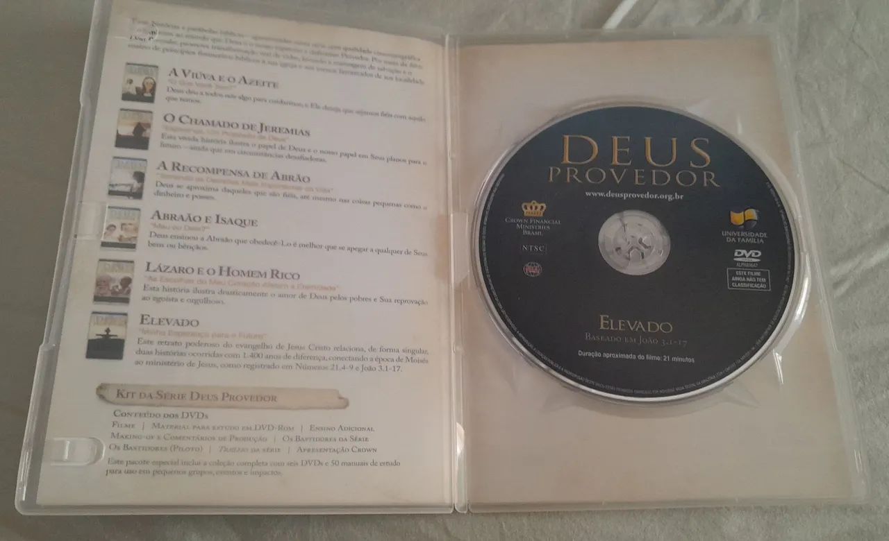 DVD Deus Provedor - Elevado  - Foto 3