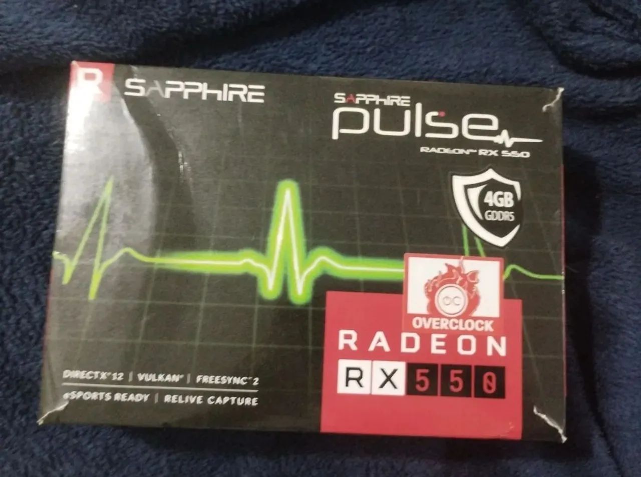 Vendo RX 550 4GB Da marca Sapphire 