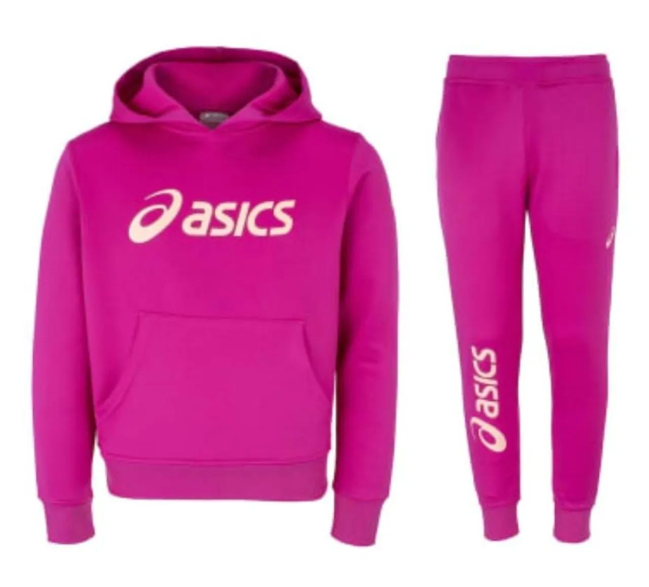 Conjunto ASICS Rosa Feminino tamanho 12 