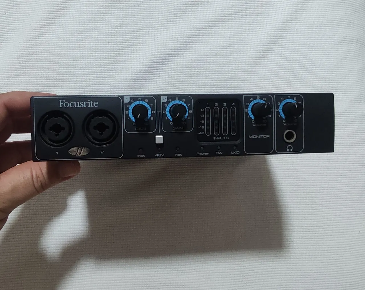 Interface de Áudio Focusrite Saffire Pro 24