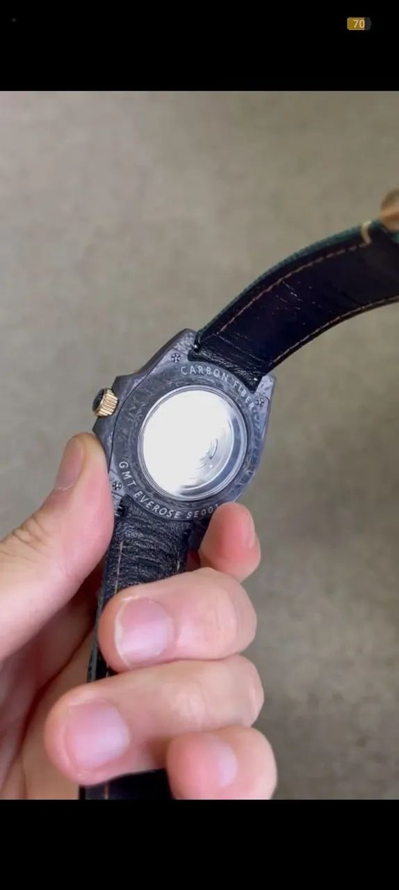 ROLEX GMT-Master 40mm- Fibra de Carbono/ Super Clone  - Foto 4