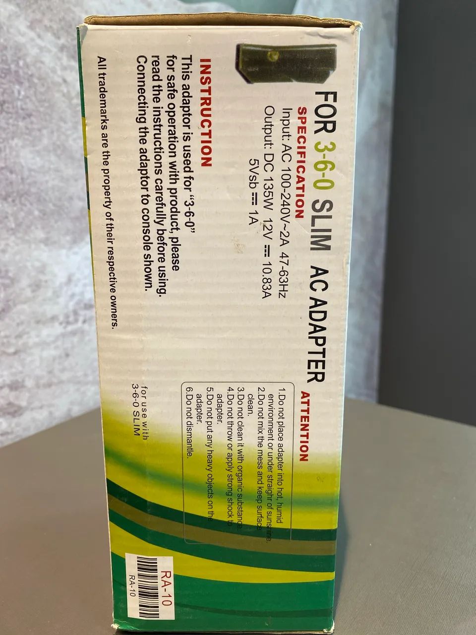 adaptador de energia para o console de videogame Xbox 360 Slim.  - Foto 2