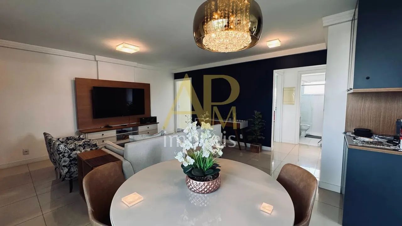 Apartamento mobiliado à venda: 3 dorm (2 suítes), vista mar- Centro/Palhoça - Foto 2