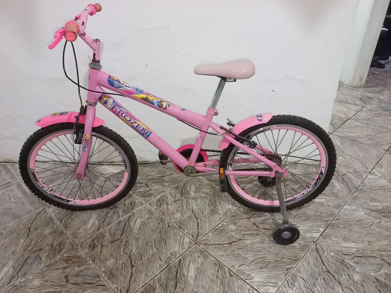 Bicicleta Infantil Rosa - Foto 2