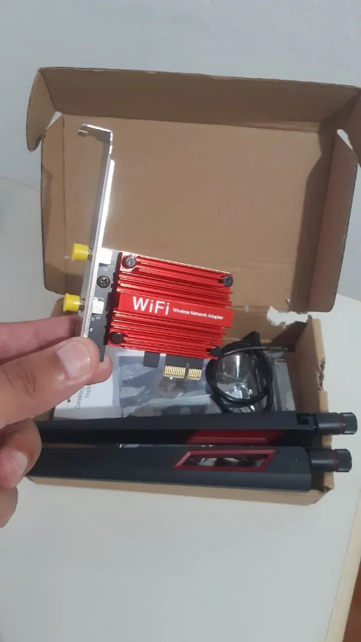 PLACA WIFI NOVA NA CAIXA, NÃO ENTREGO ! - Foto 3