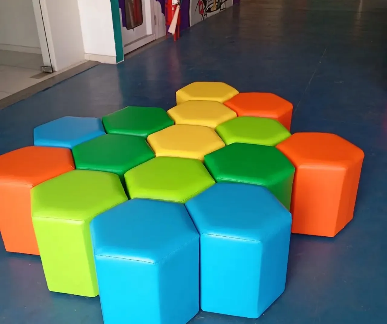 Puffe Hexagonal