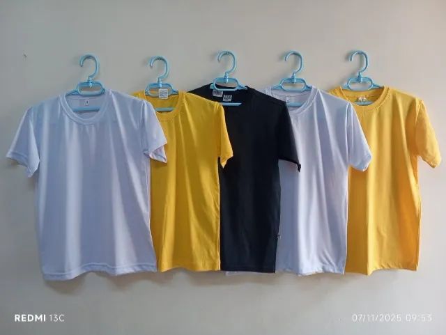 Kit 5 Camisetas Novas Nº 14/16 