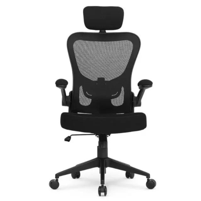 Cadeira Escritório Tela Mesh ZAION Preta Ergonômica com Cabeceira Ajustável Conforto 20098 - Foto 5